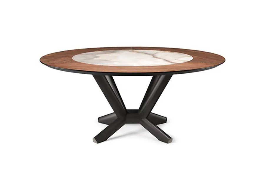 Tavolo Planer Ker-Wood Round - Cattelan - outlet