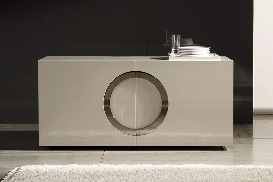 Mobile Archipenko Madia - Minotti - bianco