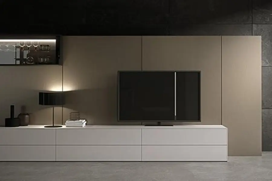 Mobile Tv Living Mh6 – Modulnova - composizione chiara