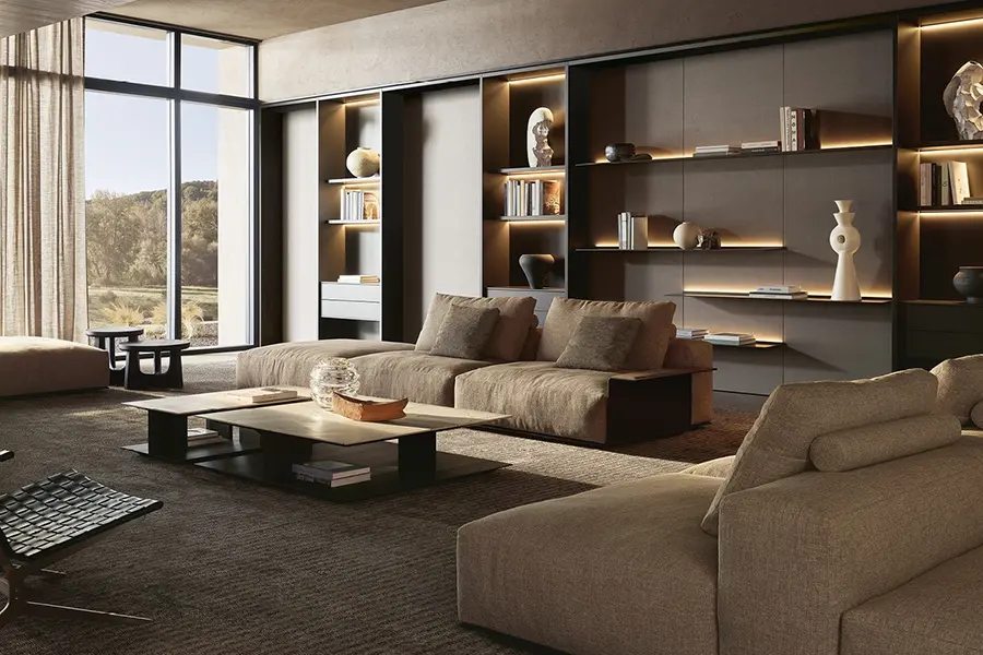 Parete Wall System - Poliform - living