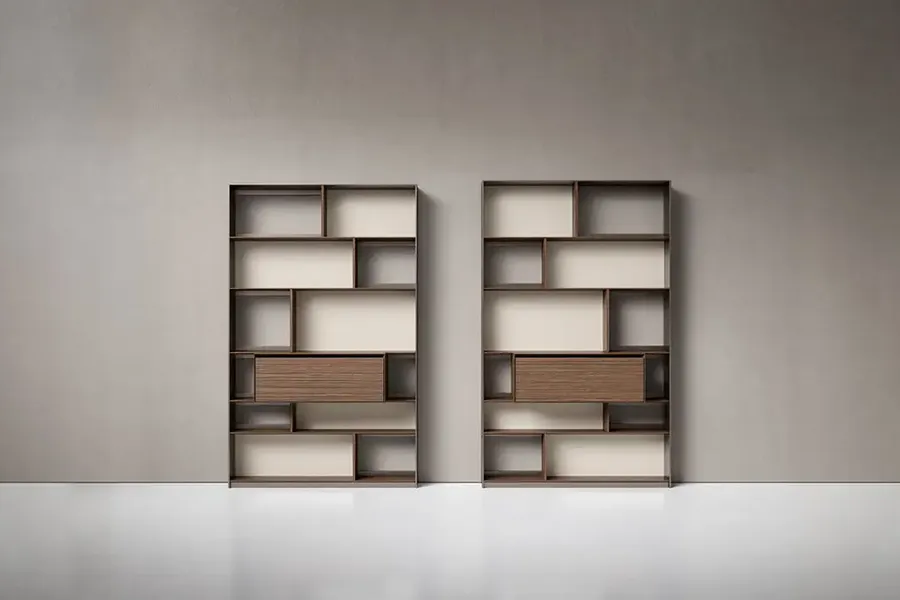 Libreria flat.C - B&B Italia - mobili soggiorno