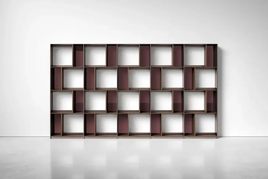 Libreria flat.C - B&B Italia - sistema soggiorno