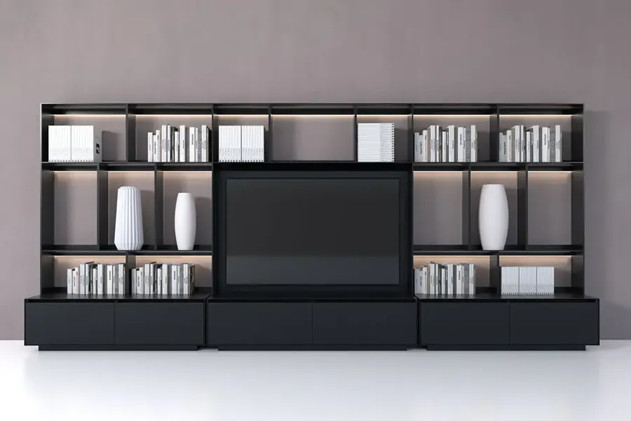 Libreria flat.C - B&B Italia - soggiorno